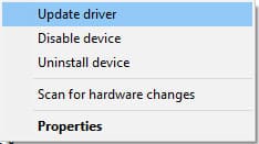 Updating HP Drivers
