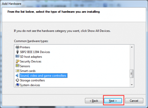 Sound, video and game controllers