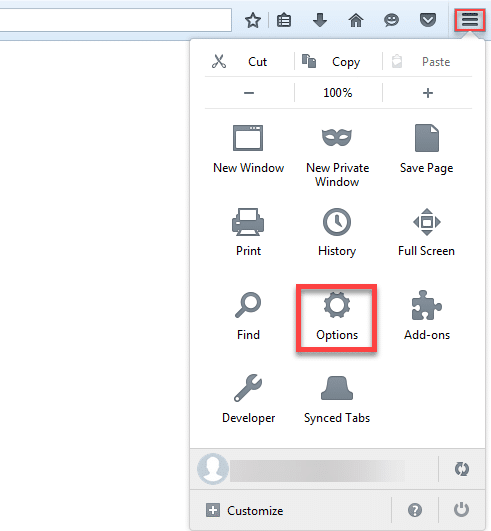 firefox options how to remove cookies