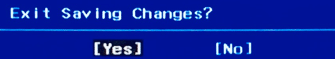 Hit the F10 Key to Save Settings Hit the F10 Key to Save Settings