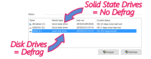 solid state or disc