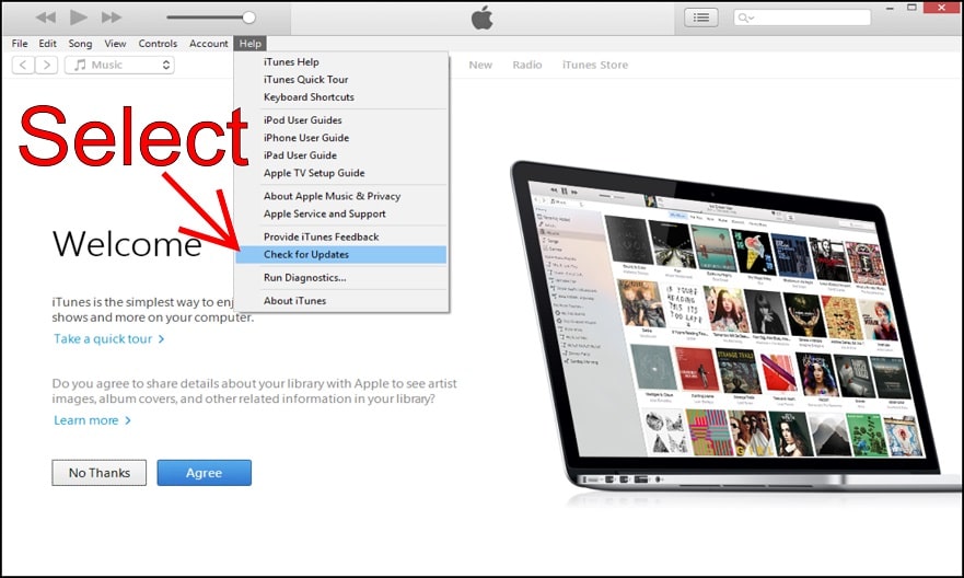 how to update itunes