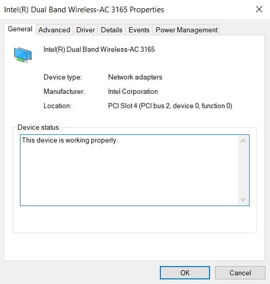 wifi device settings