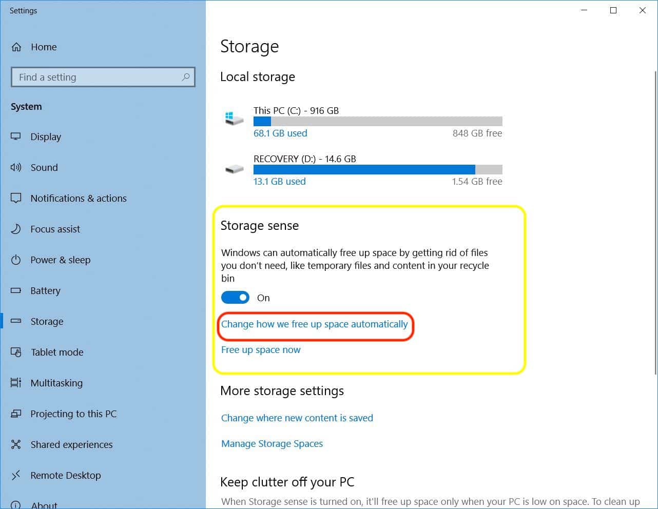 windows storage Driver Support