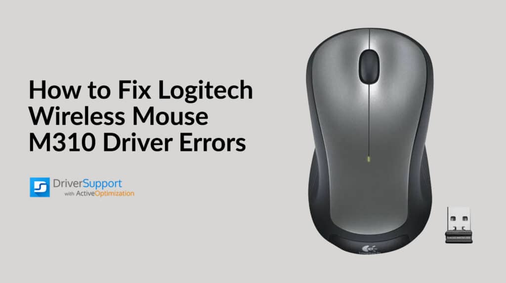 remaining saint ourselves Troubleshoot Your Logitech Wireless Mouse M310 Driver for Windows