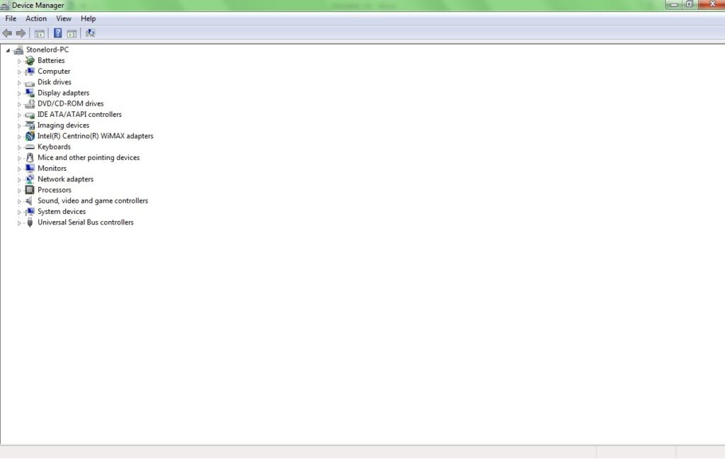windows device manager