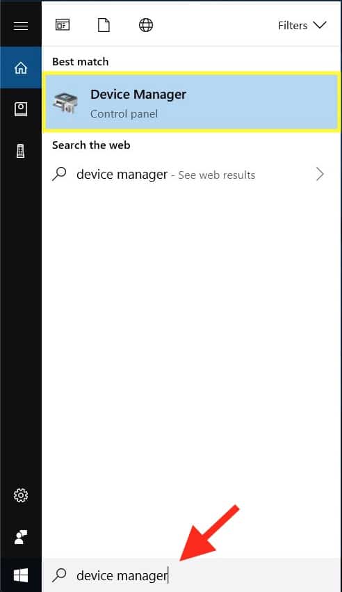 windows device manager