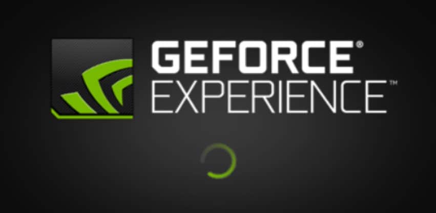 GeForce Experience Splash Screen