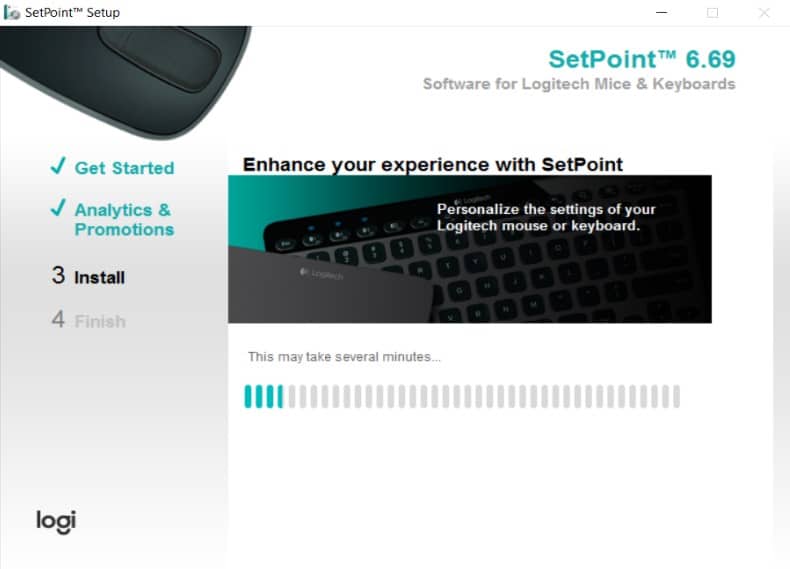 SetPoint Installation Progress