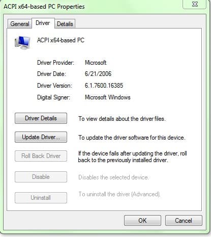 select Driver select Driver