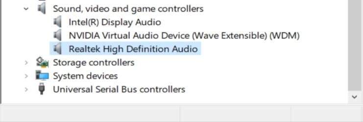 Realtek Audio with Legacy Device Driver