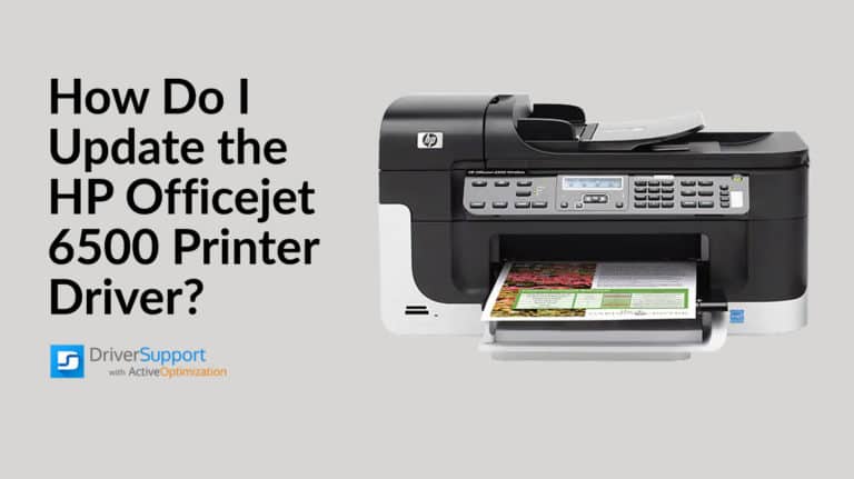 Update Your HP OfficeJet 6500 Printer Driver