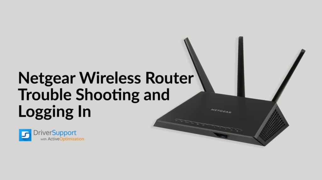 Harmonie ontsmettingsmiddel Ik heb het erkend Netgear Wireless Router Trouble Shooting and Logging In