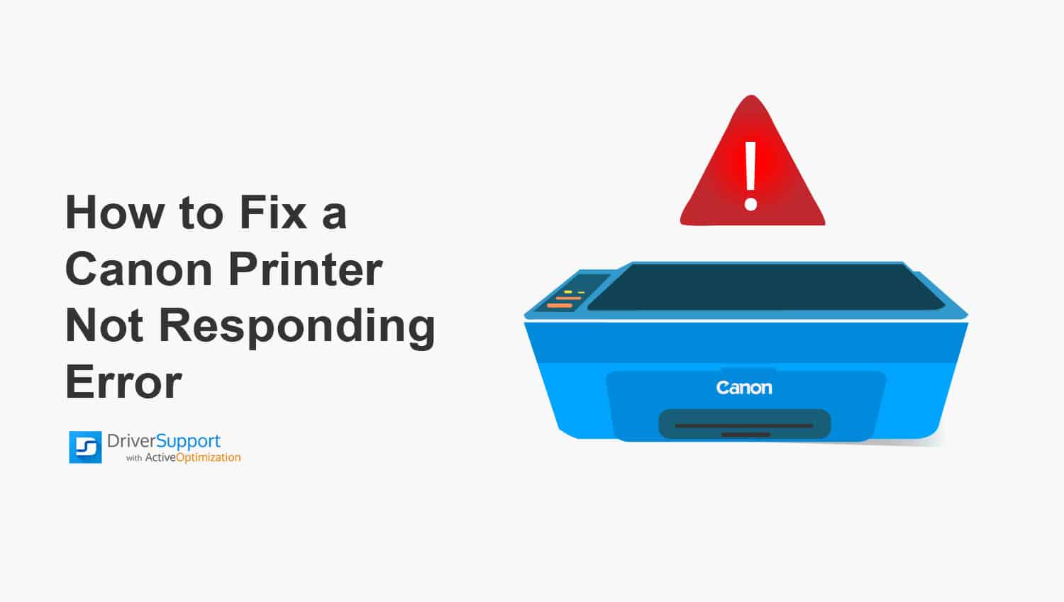 ål elev Formuler How to fix Canon printer not responding error