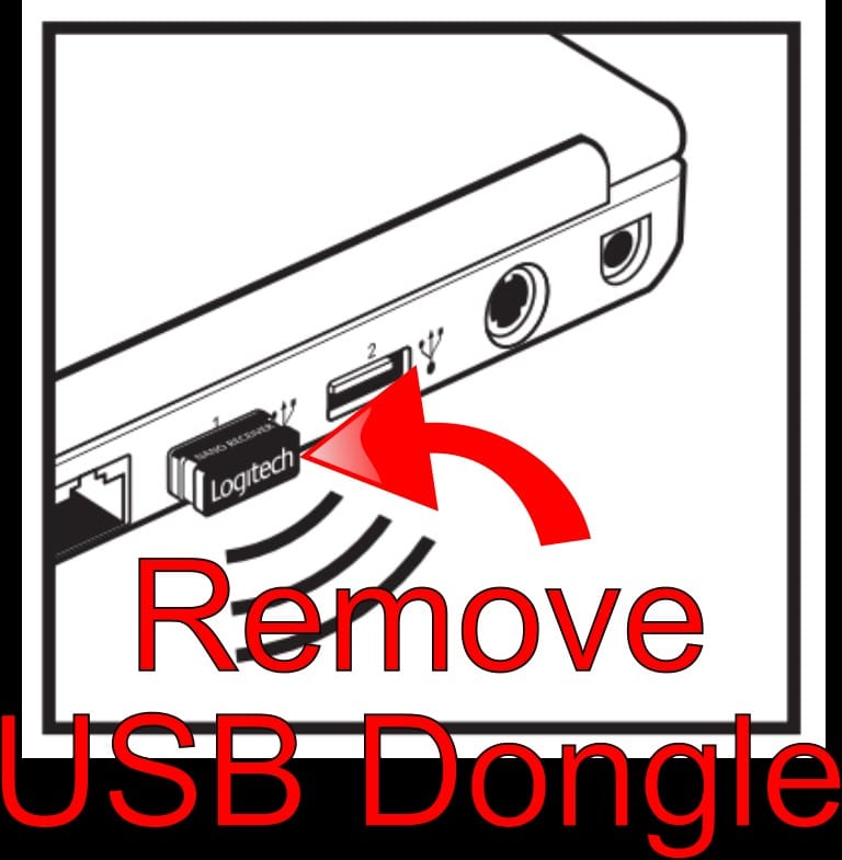 Remove USB Dongle