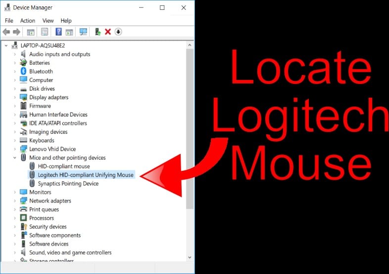 Locate Logitech Mouse Locate Logitech Mouse