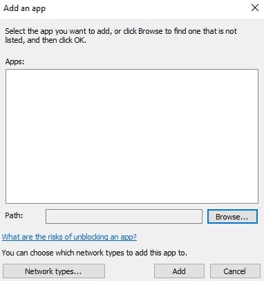 Add an App Add an App