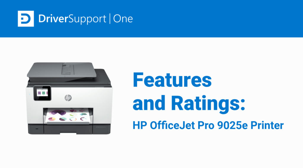 Features and Ratings for the HP OfficeJet Pro 9025e Printer